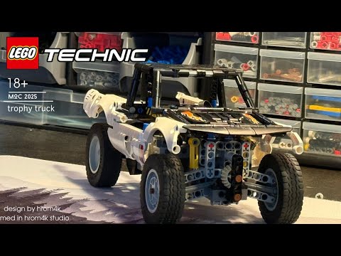 Видео: TROPHY TRUCK #2/ТРОФИ ТРАК ИЗ ЛЕГО ТЕХНИК