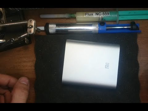 Видео: Ремонт  Power Bank Xiaomi 10400
