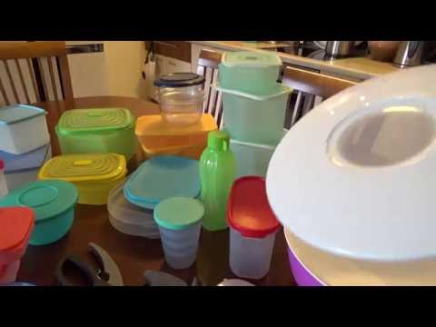 Видео: Кухня 2 . Моя посуда Tupperware