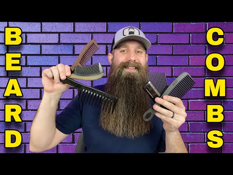 Видео: Плюсы и минусы более 10 различных типов гребней для бороды!
