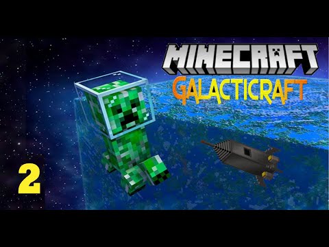 Видео: MINECRAFT [Космическая сборка] №2 -  Первые Пещеры и много Ресурсов!!!