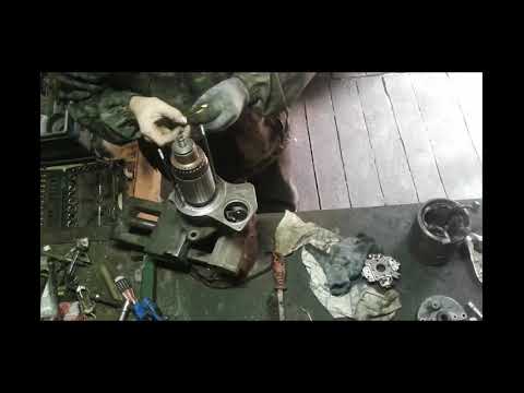 Видео: ремонт стартера DAF 95