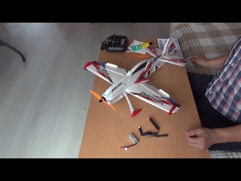 Видео: Сборка акробатического самолета Swift One QIDI 550 RC.