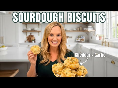 Видео: Печенье из закваски с сыром чеддер и чесноком (копия красного лобстера)