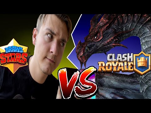 Видео: BRAWL STARS VS CLASH ROYALE / бравл старс против клеш рояль