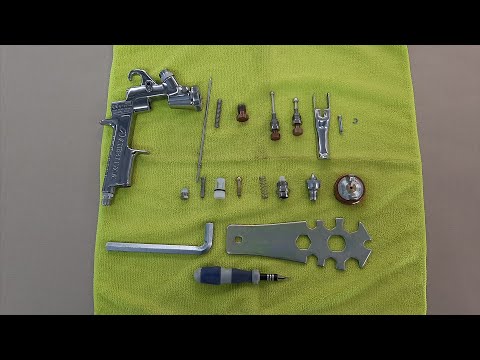 Видео: Разборка и Cборка Краскопульта Anest Iwata W400 Bellaria