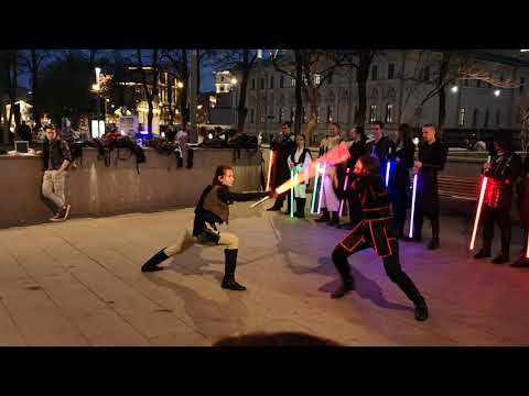 Видео: Выступление Студии Саберфайтинг Арт