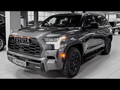 Видео: Toyota Sequoia 2025 года — трехрядный внедорожник Wild Offroad