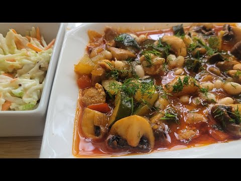 Видео: Обед для диабетиков. Рагу и салат.