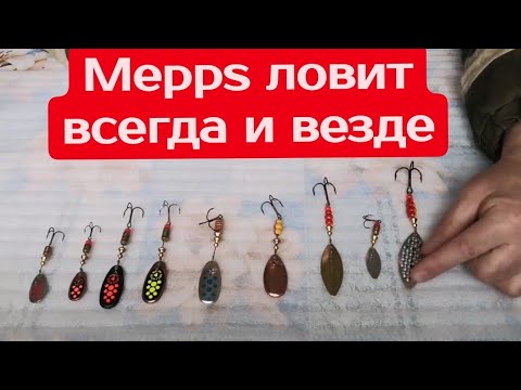 Видео: БЛЕСНА MEPPS КОТОРАЯ ЛОВИТ ВСЕГДА И ВЕЗДЕ!