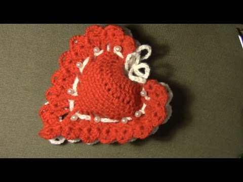 Видео: Сердечко крючком