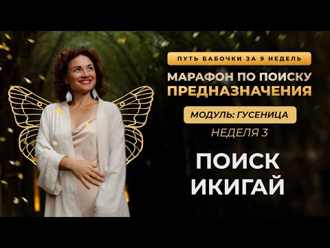 Видео: Как найти предназначение через Икигай? 3 урок марафона Путь Бабочки