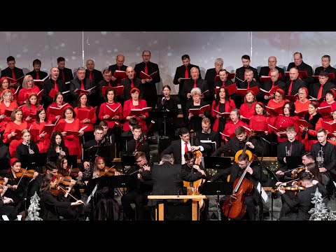 Видео: Пение «Спит спокойно Вифлеем» - Хор Глория