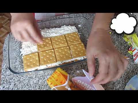 Видео: Закусочный рыбный торт с крекером