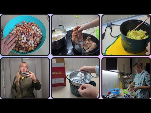 Видео: Необычная покупка для студентов! Маленькая электрическая рисоварка ГОТОВИТ ВСЁ!