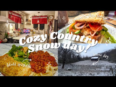 Видео: День первого снега! Готовьте вместе со мной весь день на нашей уютной деревенской кухне.