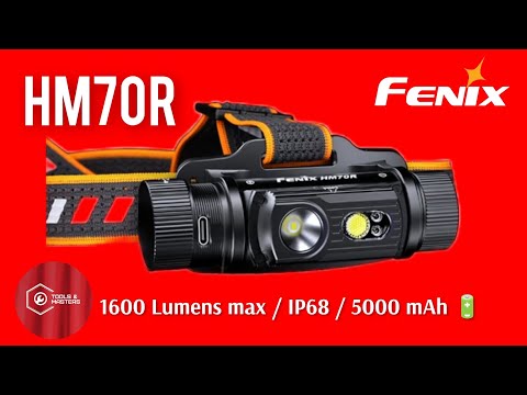 Видео: ‼️FENIX HM70R. Функциональный  PRO налобник с мощным светом и ёмкой 🔋на 5000mAh.Обзор и тест.‼️