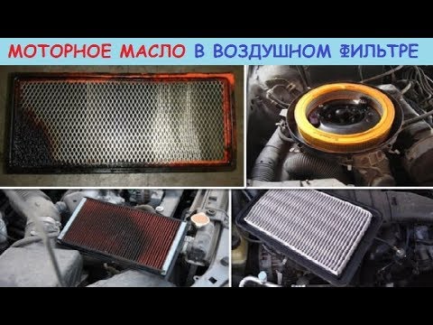 Видео: Моторное масло в воздушном фильтре. Причины, что делать и полезные советы