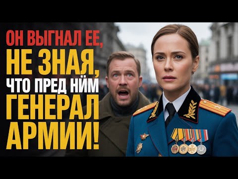 Видео: Он выгнал её, не зная, что перед ним ГЕНЕРАЛ АРМИИ  Драма, которая шокировала всех
