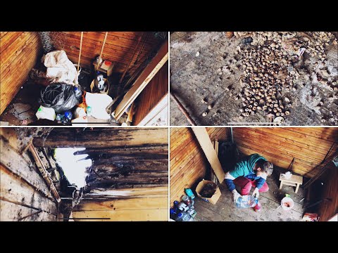 Видео: Уборка в заброшенном доме / чищу веранду
