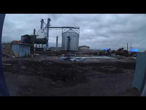 Видео: Монтаж силоса. Часть 4