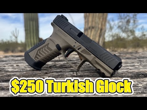 Видео: TURGLOCKEN - Этот турецкий клон Glock (Derya Arms) за 250 долларов работает!?