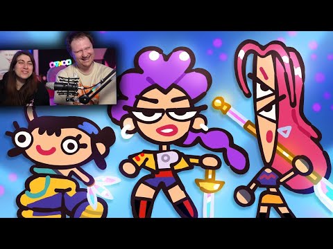 Видео: Настоящая версия "Кей-поп охотницы за демонами" | The Ultimate KPop Demon Hunters Cartoon | РЕАКЦИЯ