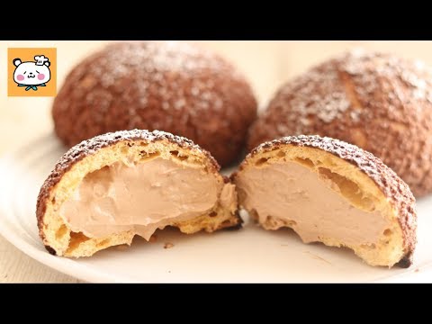 Видео: Слойка с шоколадным кремом ： Заварный краклен ｜HidaMari Cooking