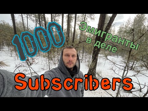 Видео: Эмигранты в деле 1000 подписчиков!!!