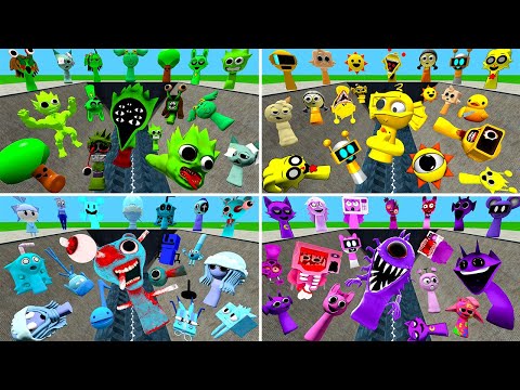 Видео: ⚙️ ШРЕДЕР КАКОЙ ЦВЕТ SPRUNKI СИЛЬНЕЕ? СПАРТАНСКИЙ УДАР в Gmod