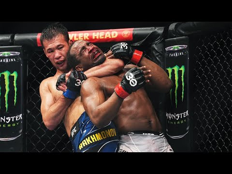 Видео: Все финиши Шавката Рахмонова в UFC