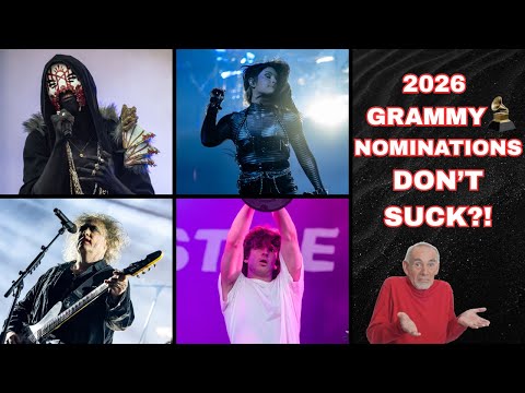 Видео: Номинации на «Грэмми» 2026 года — это не отстой?! (По крайней мере, в номинациях «Рок», «Метал» и...