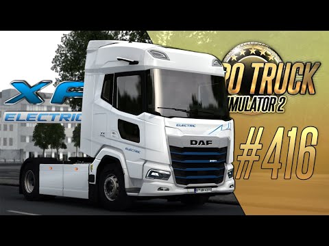 Видео: ЗАЧЕМ ЕГО ДОБАВИЛИ? НОВЫЙ DAF XF ELECTRIC — Euro Truck Simulator 2 (1.56.1.15s) [#416]