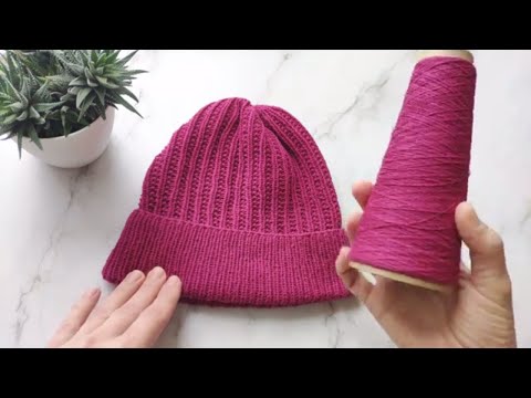 Видео: Итальянская бобинная ПРЯЖА Millefilli Art. Nuvola ОТЗЫВ. Шапка спицами #пряжадлявязания #вязание