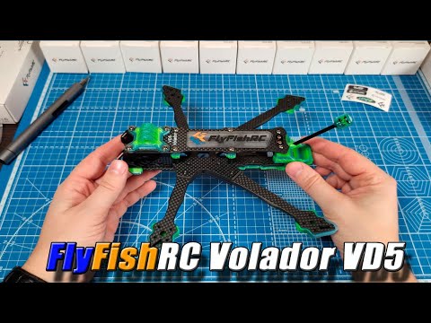 Видео: 👍FlyFishRC Volador VD5 - обзор крутой рамы!