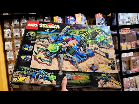 Видео: Крутой Магазин Раритетного Lego и Фигурок Star Wars, Lord of the Rings в Дании! (Faraos Cigarer)