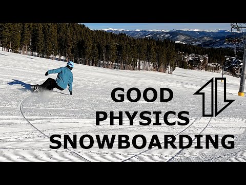 Видео: Новые райдеры осваивают физику сноубординга