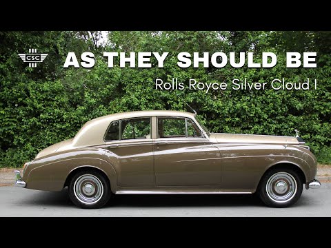 Видео: Rolls-Royce Silver Cloud I: какими они должны быть