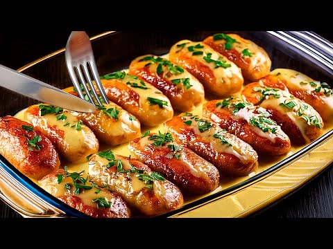 Видео: Мои внуки в восторге, я делаю это для них каждые выходные. 😋 Так быстро и вкусно