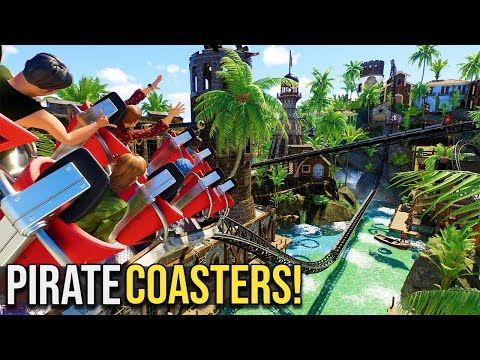 Видео: Лучшие американские горки на пиратскую тематику и многое другое!: Конкурс горок, эпизод 24