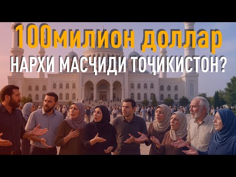 Видео: Масҷиди 100 млн доллар дар ТОҶИКИСТОН — тамошои фавқулода! (Khurshed Olmon)