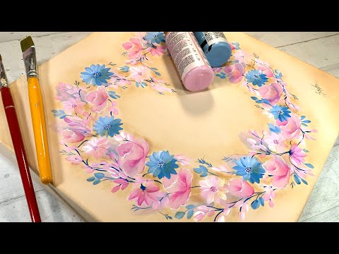 Видео: ЛЕГКАЯ ИДЕЯ РИСОВАТЬ ЦВЕТЫ