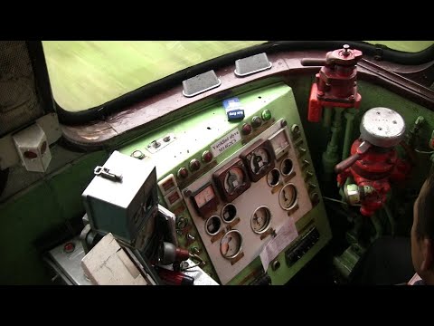 Видео: В кабине тепловоза ТЭП60-0926 / In the drivers cab of TEP60-0926