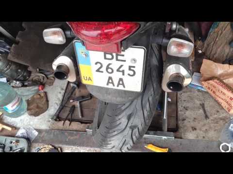 Видео: замена цепи на Hayabusa