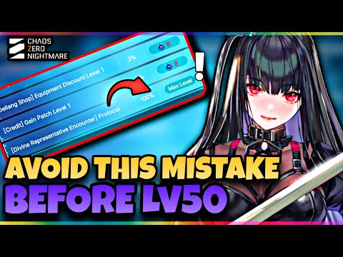 Видео: ЧТО НУЖНО СДЕЛАТЬ ДО 50-ГО УРОВНЯ! | КОШМАР CHAOS ZERO