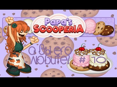 Видео: Печенье с мороженным от Папы Луи | Papa's Scooperia | L.P. Koilee # 10