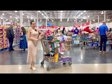 Видео: Шопинг из  Магазина Костко Costco | Пробуем Суши | Добрались До Дома 🏡 | Семейный Влог | Эгине