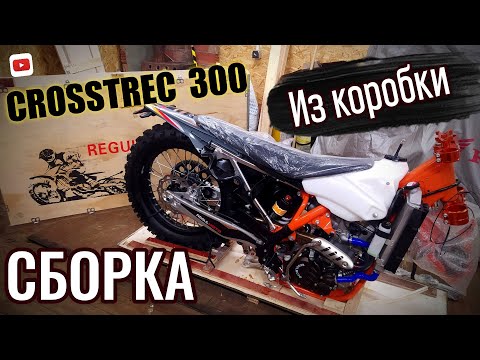 Видео: REGULMOTO CROSSTREC 300. Сборка и смазка НОВОГО МОТОЦИКЛА.