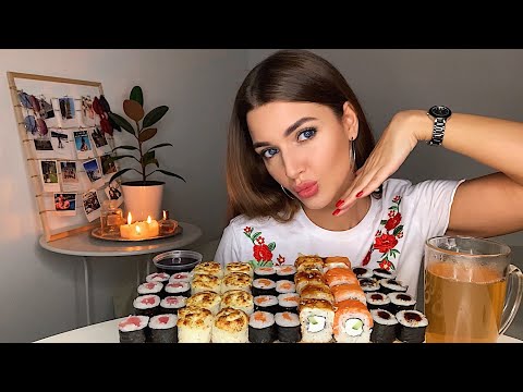 Видео: ЖАЛУЮСЬ НА ПОДРУГУ 🥺ОБИДНО 😢 || МУКБАНГ суши роллы чай sushi rolls tea || MUKBANG no asmr