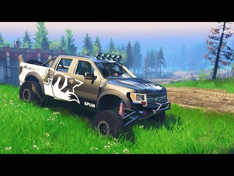 Видео: Безумный Раптор - SpinTires